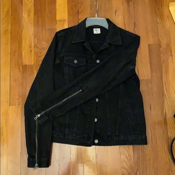 Black denim jacket - Picture 3 of 3